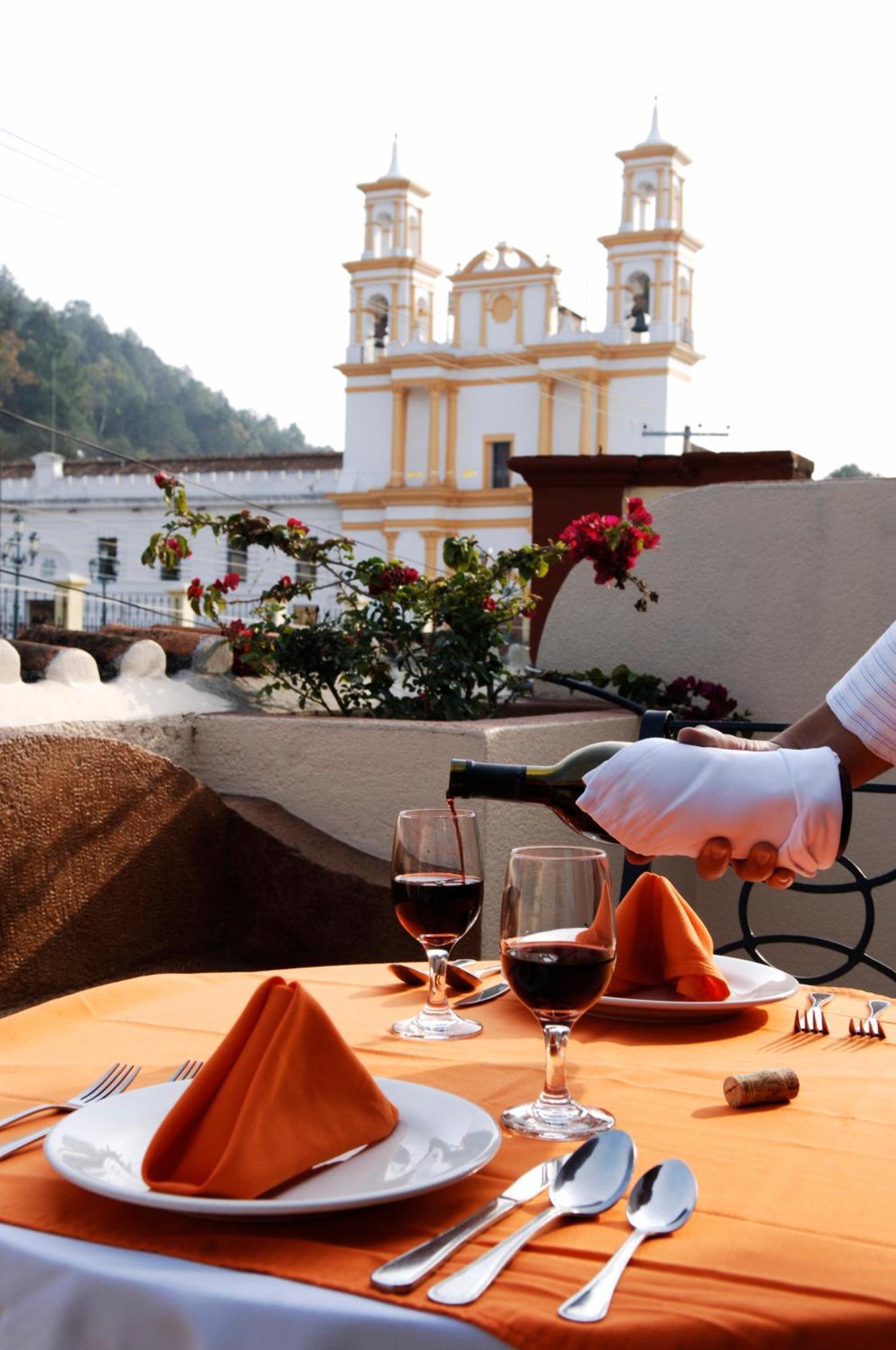 Hotel Mansion Del Valle San Cristóbal de Las Casas Ristorante foto